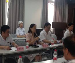 市三醫(yī)院黨委書記趙光介紹燒傷科基本情況